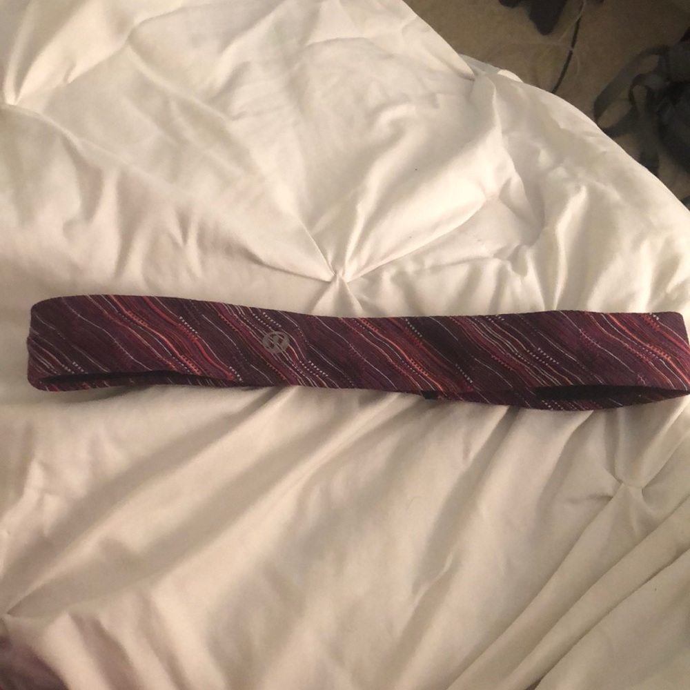 Purple lululemon headband